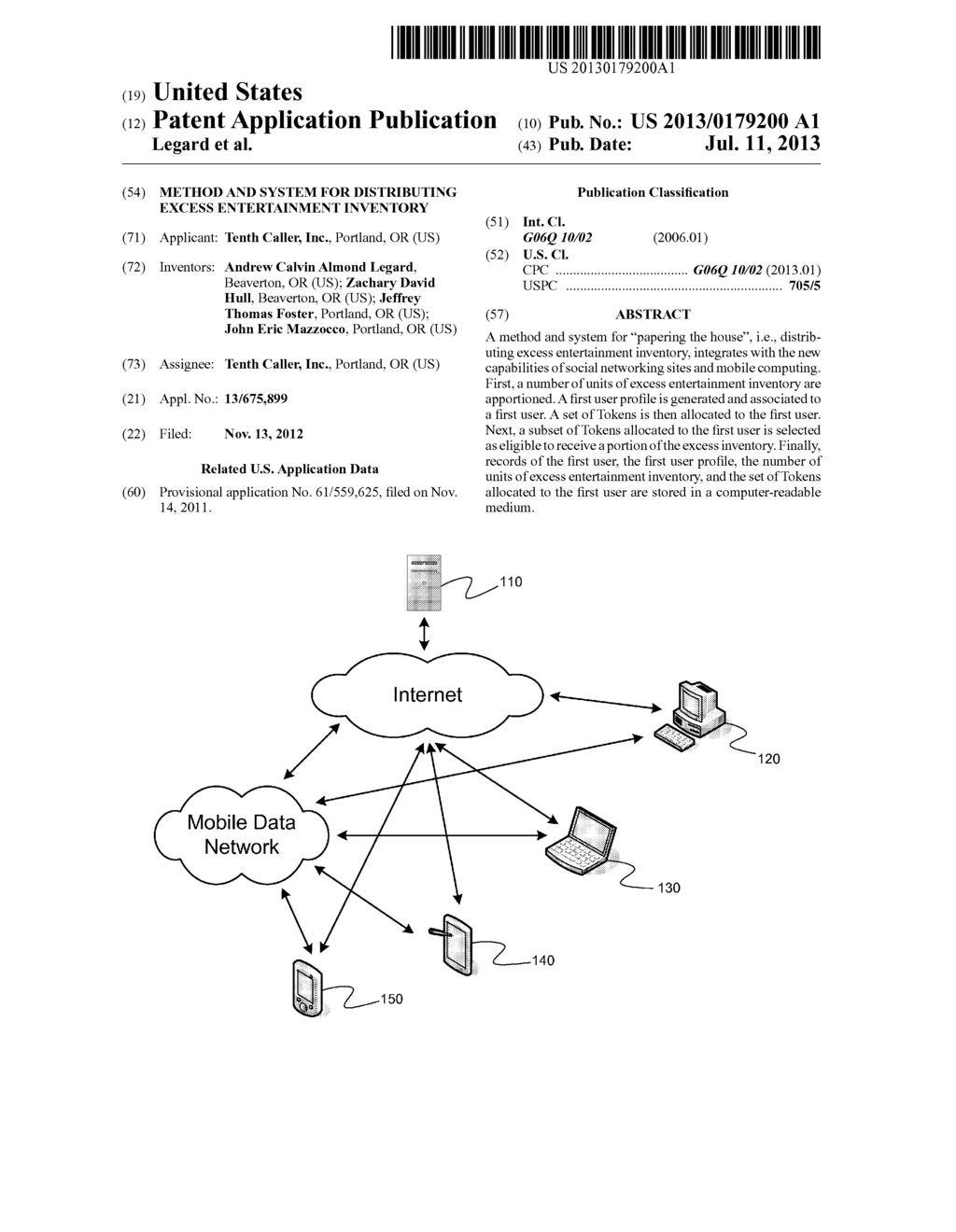 METHOD AND SYSTEM FOR DISTRIBUTING EXCESS ENTERTAINMENT INVENTORY - diagram, schematic, and image 01