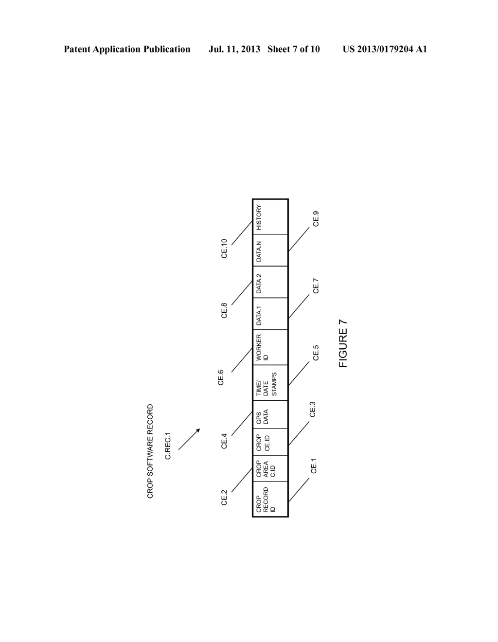 METHOD, SYSTEM AND DEVICE FOR A GEOLOCATIONAL TRACKING AND MANAGEMENT OF     AGRICULTURAL WORKFLOW - diagram, schematic, and image 08