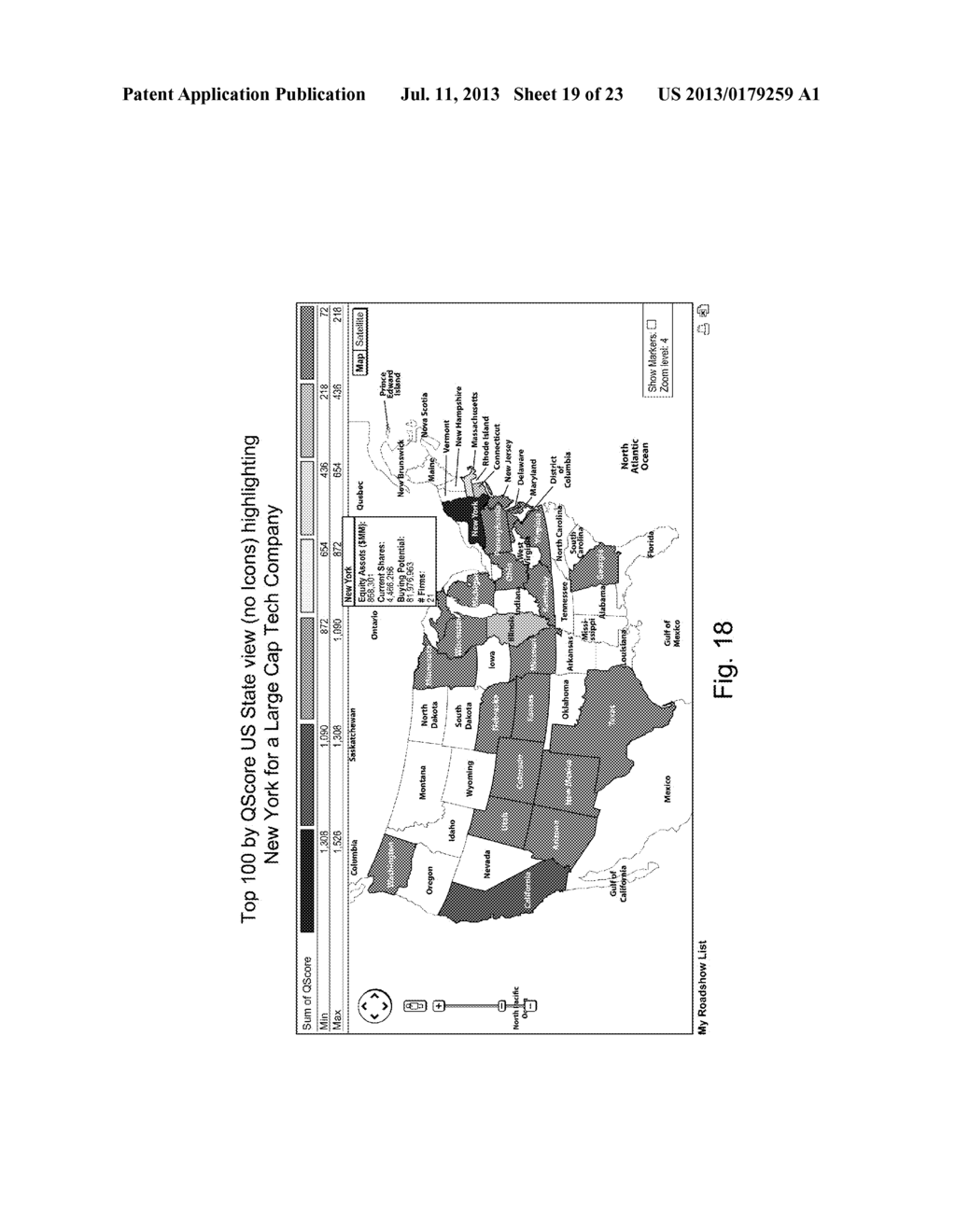 COMPUTER-IMPLEMENTED SYSTEM AND METHOD FOR TARGETING INVESTORS COMPATIBLE     WITH A COMPANY - diagram, schematic, and image 20