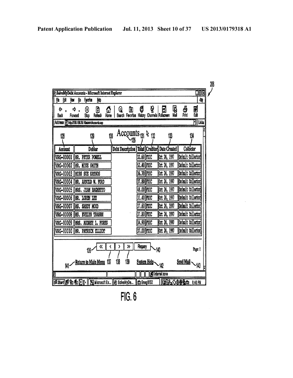 System and Method for Debt Presentment and Resolution - diagram, schematic, and image 11