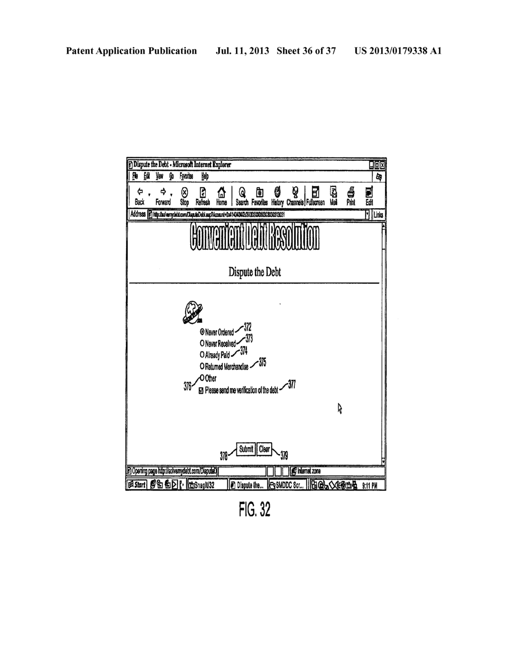 System and Method for Debt Presentment and Resolution - diagram, schematic, and image 37