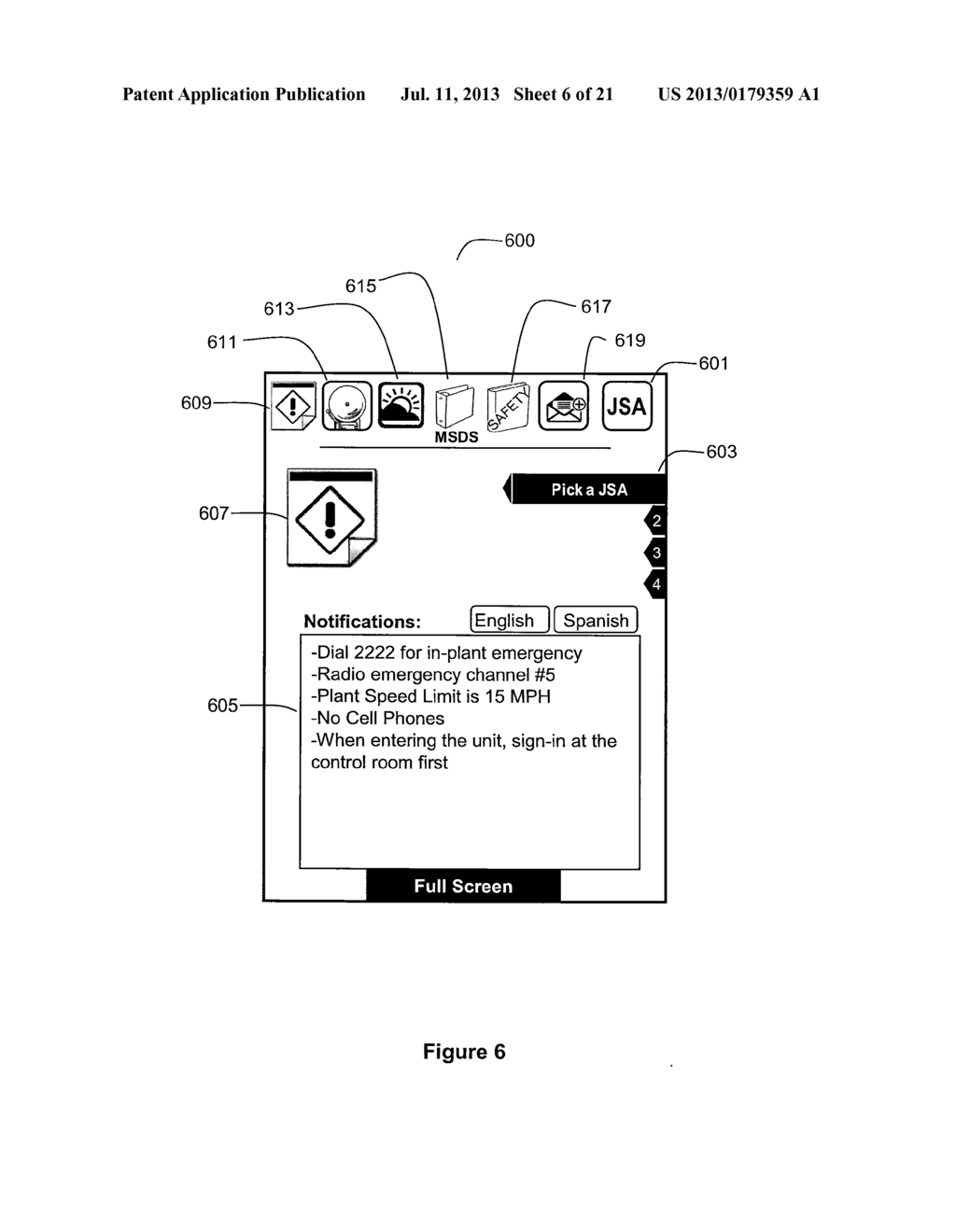 SYSTEM AND METHOD FOR JOB SAFETY ANALYSIS - diagram, schematic, and image 07