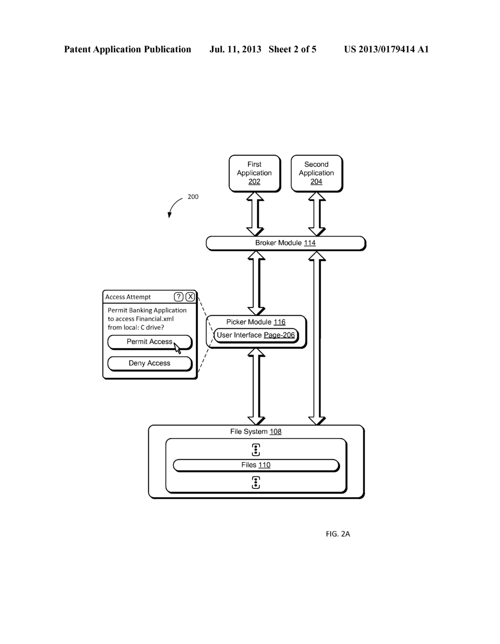 MECHANISMS FOR CONNECTING FILES BETWEEN APPLICATIONS - diagram, schematic, and image 03