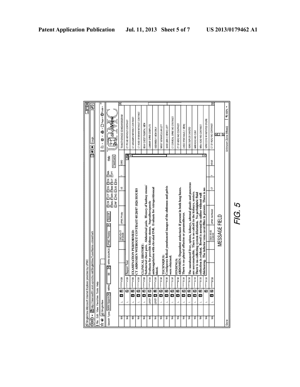 Apparatus and Method for Viewing Medical Information - diagram, schematic, and image 06