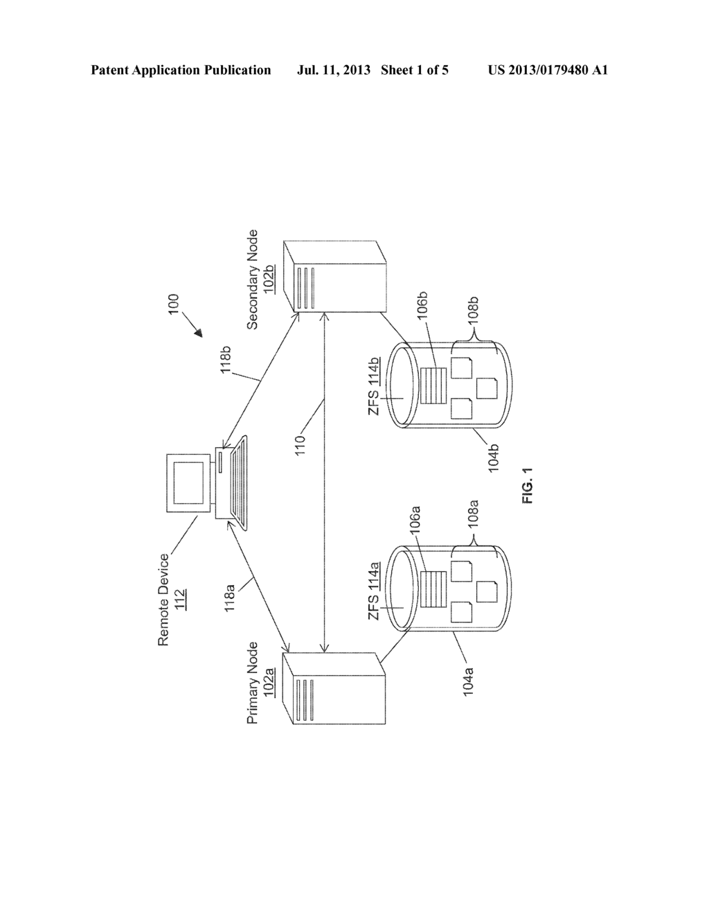 SYSTEM AND METHOD FOR OPERATING A CLUSTERED FILE SYSTEM USING A STANDALONE     OPERATION LOG - diagram, schematic, and image 02