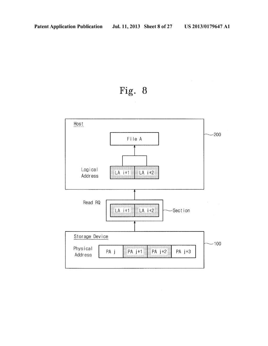 STORAGE DEVICE AND DATA MANAGEMENT METHOD THEREOF - diagram, schematic, and image 09