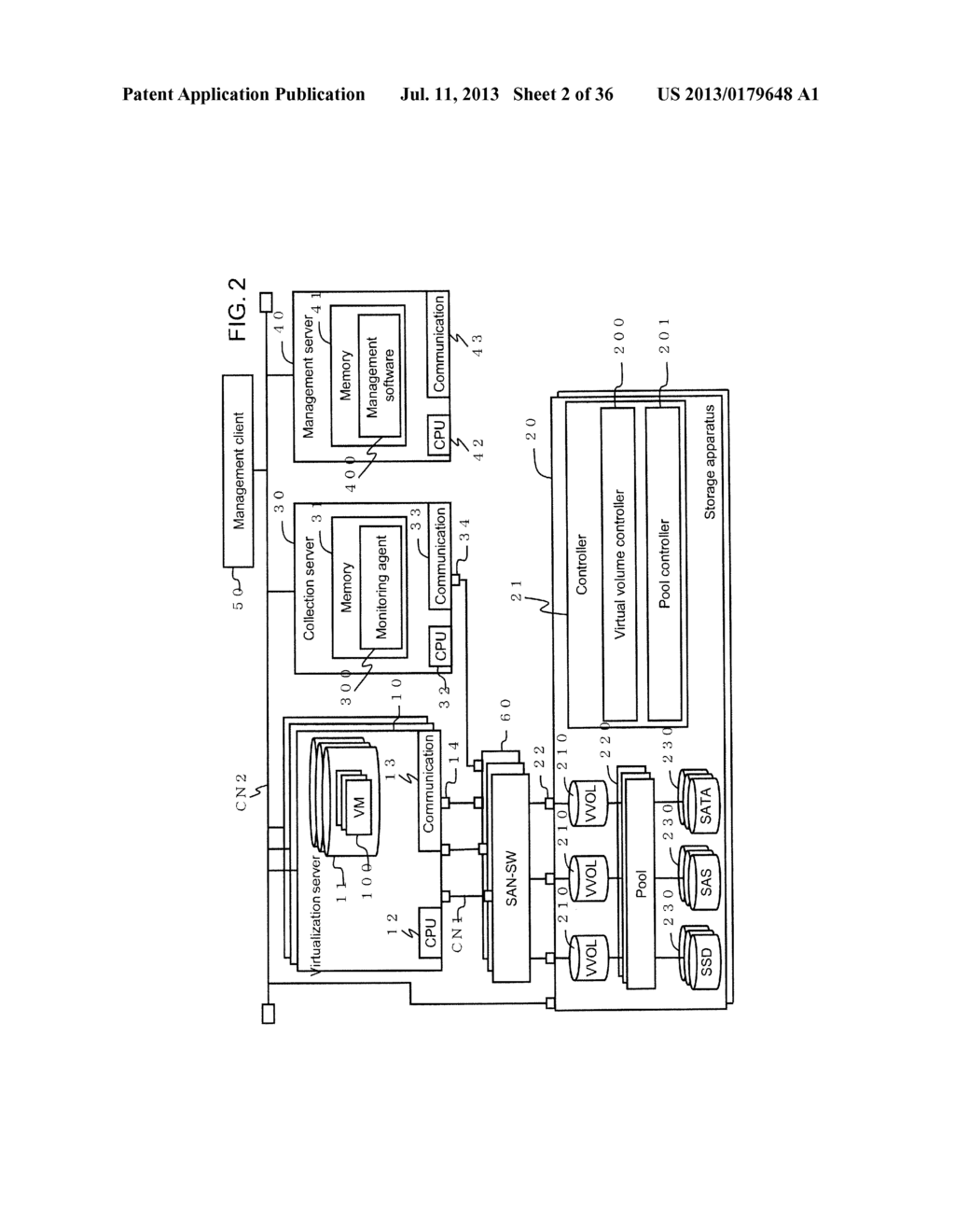 MANAGEMENT APPARATUS AND MANAGEMENT METHOD FOR COMPUTER SYSTEM - diagram, schematic, and image 03