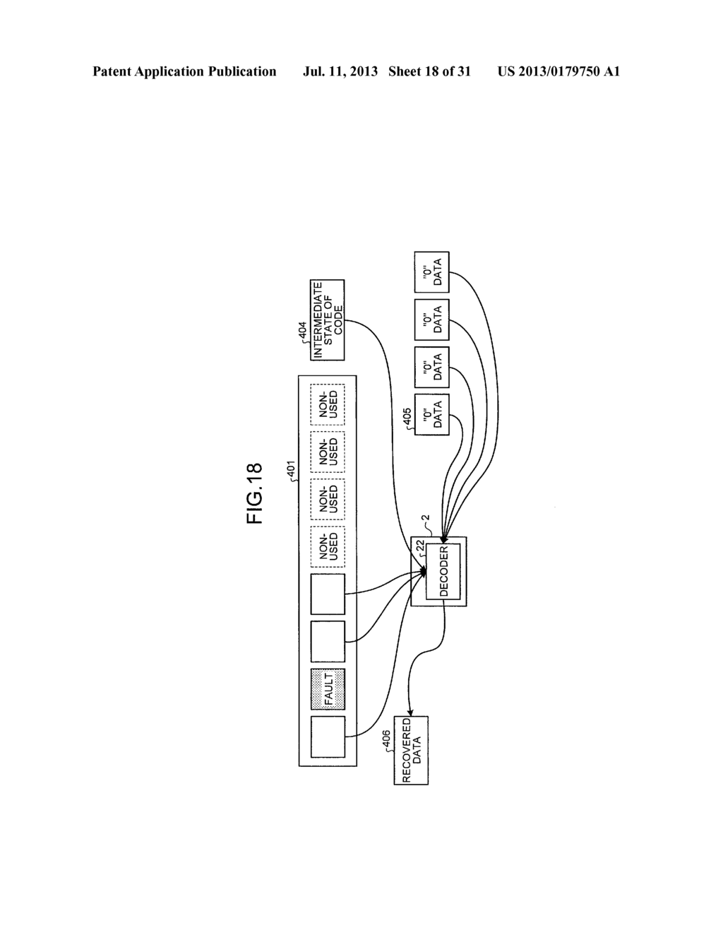 SEMICONDUCTOR STORAGE DEVICE AND METHOD OF CONTROLLING THE SAME - diagram, schematic, and image 19