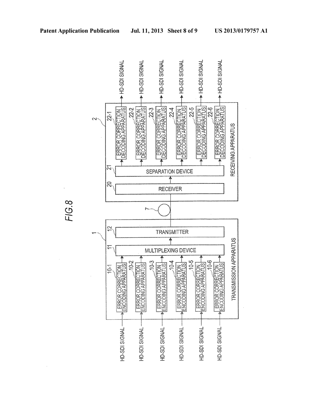 ERROR CORRECT CODING DEVICE, ERROR CORRECT CODING METHOD, AND ERROR     CORRECT CODING PROGRAM - diagram, schematic, and image 09