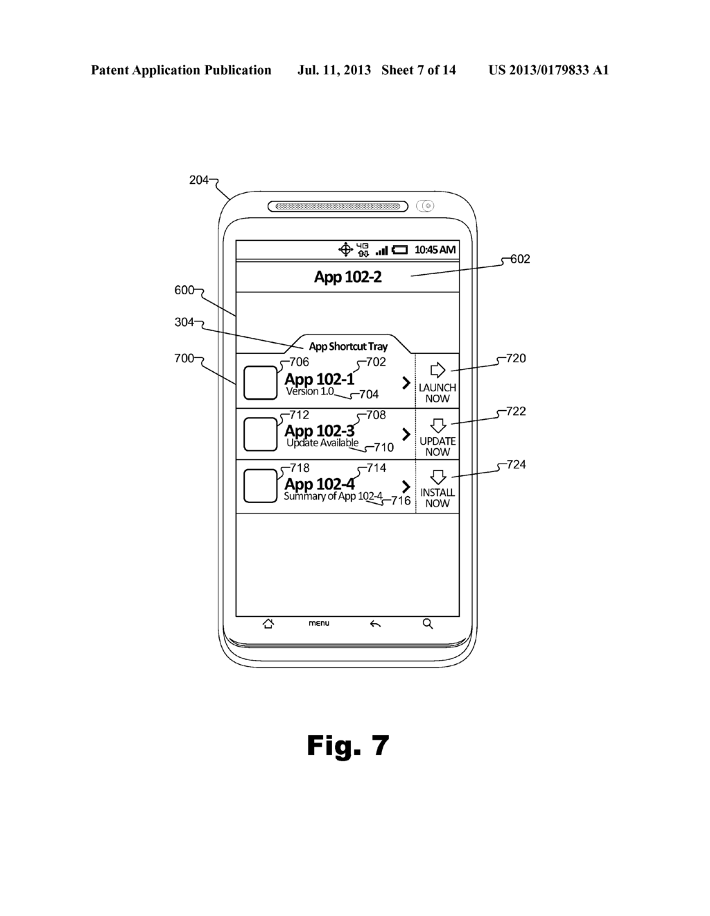 APPLICATION SHORTCUT USER INTERFACE SYSTEMS AND METHODS - diagram, schematic, and image 08