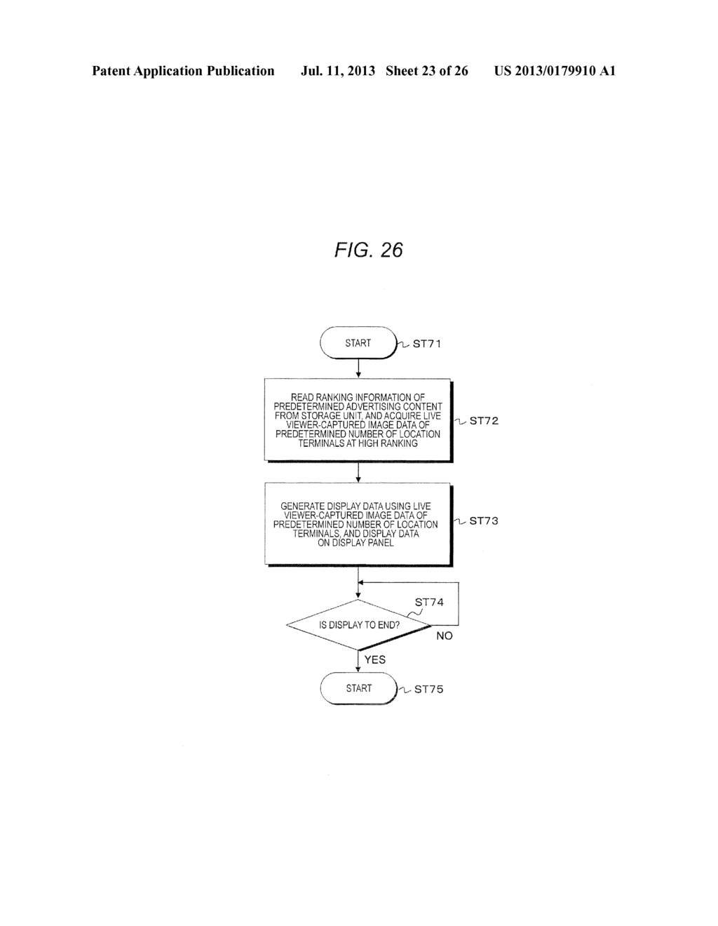 TERMINAL DEVICE, CONTENT DISPLAY METHOD FOR TERMINAL DEVICE, SERVER     DEVICE, DISPLAY DATA TRANSMISSION METHOD FOR SERVER DEVICE, AND RANKING     INFORMATION TRANSMISSION METHOD FOR SERVER DEVICE - diagram, schematic, and image 24