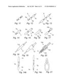 FISHING TACKLE ATTACHMENT APPARATUS AND METHOD diagram and image