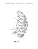 METHOD FOR FORMING A DOUBLE-CURVED STRUCTURE AND DOUBLE-CURVED STRUCTURE     FORMED USING THE SAME diagram and image