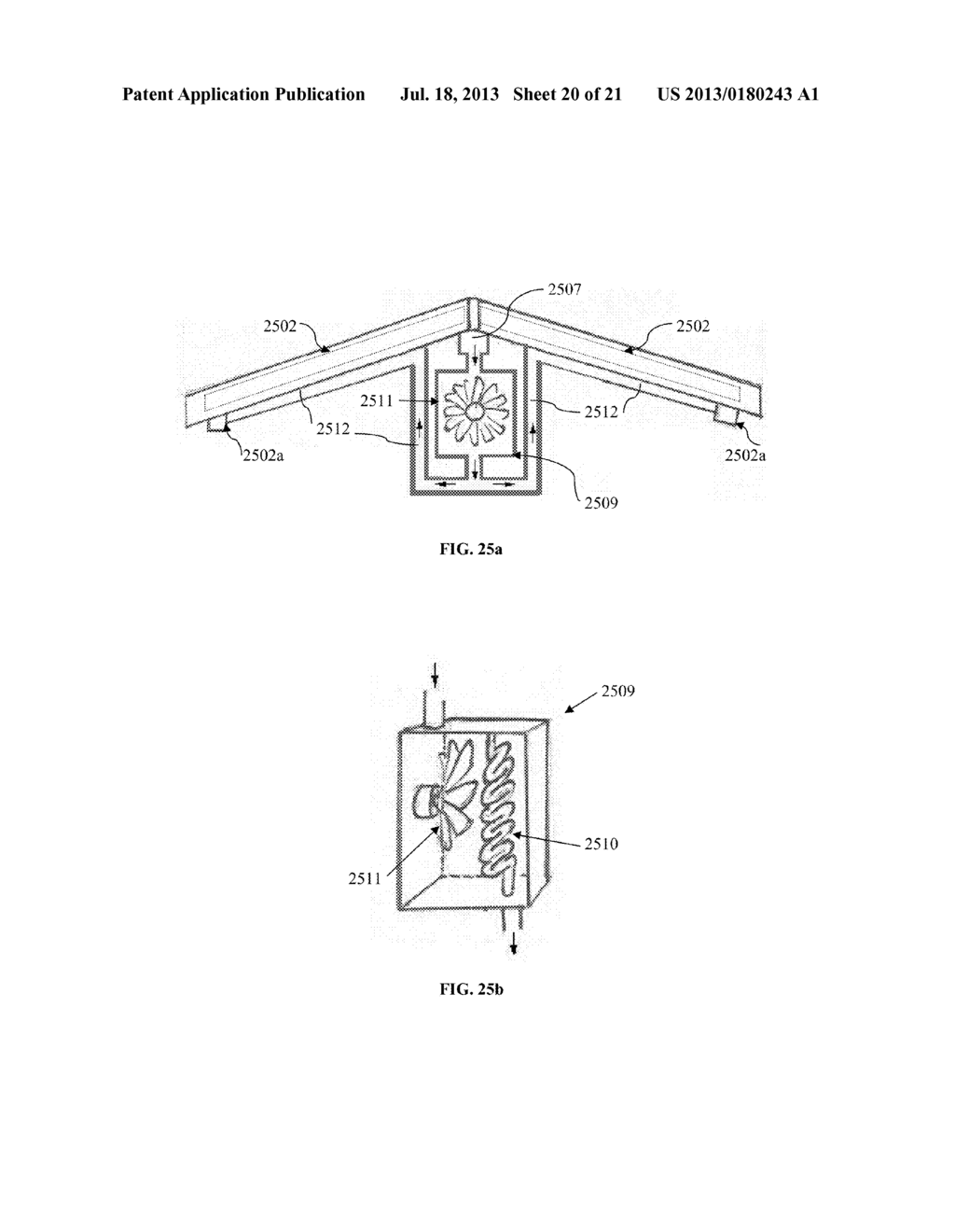 METHODS OF AUGMENTATION AND HEAT COLLECTING CONDUIT SYSTEM FOR MECHANICAL     LEVERAGE AND AIR CONDITIONING - diagram, schematic, and image 21