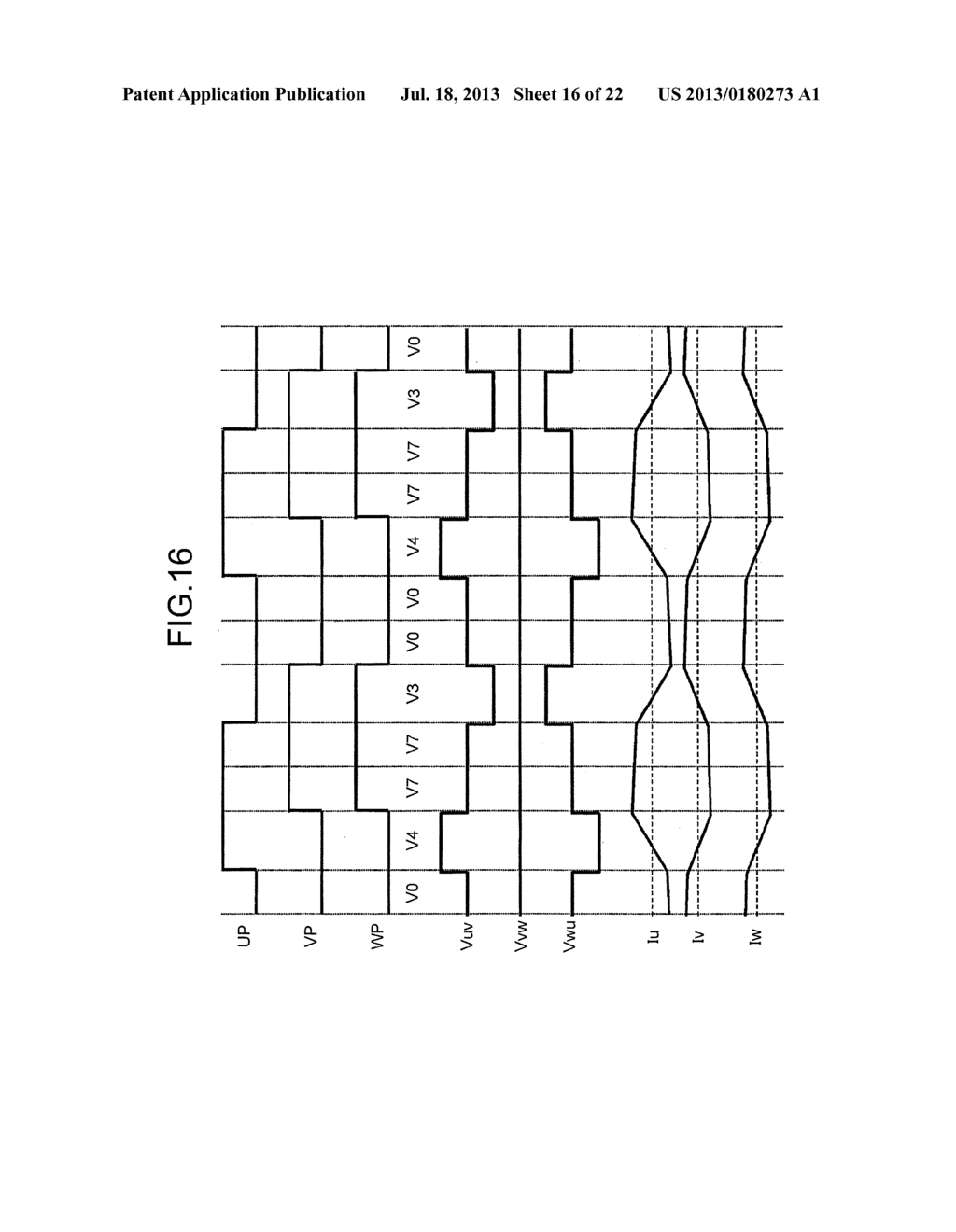 HEAT PUMP DEVICE, HEAT PUMP SYSTEM, AND METHOD FOR CONTROLLING THREE-PHASE     INVERTER - diagram, schematic, and image 17