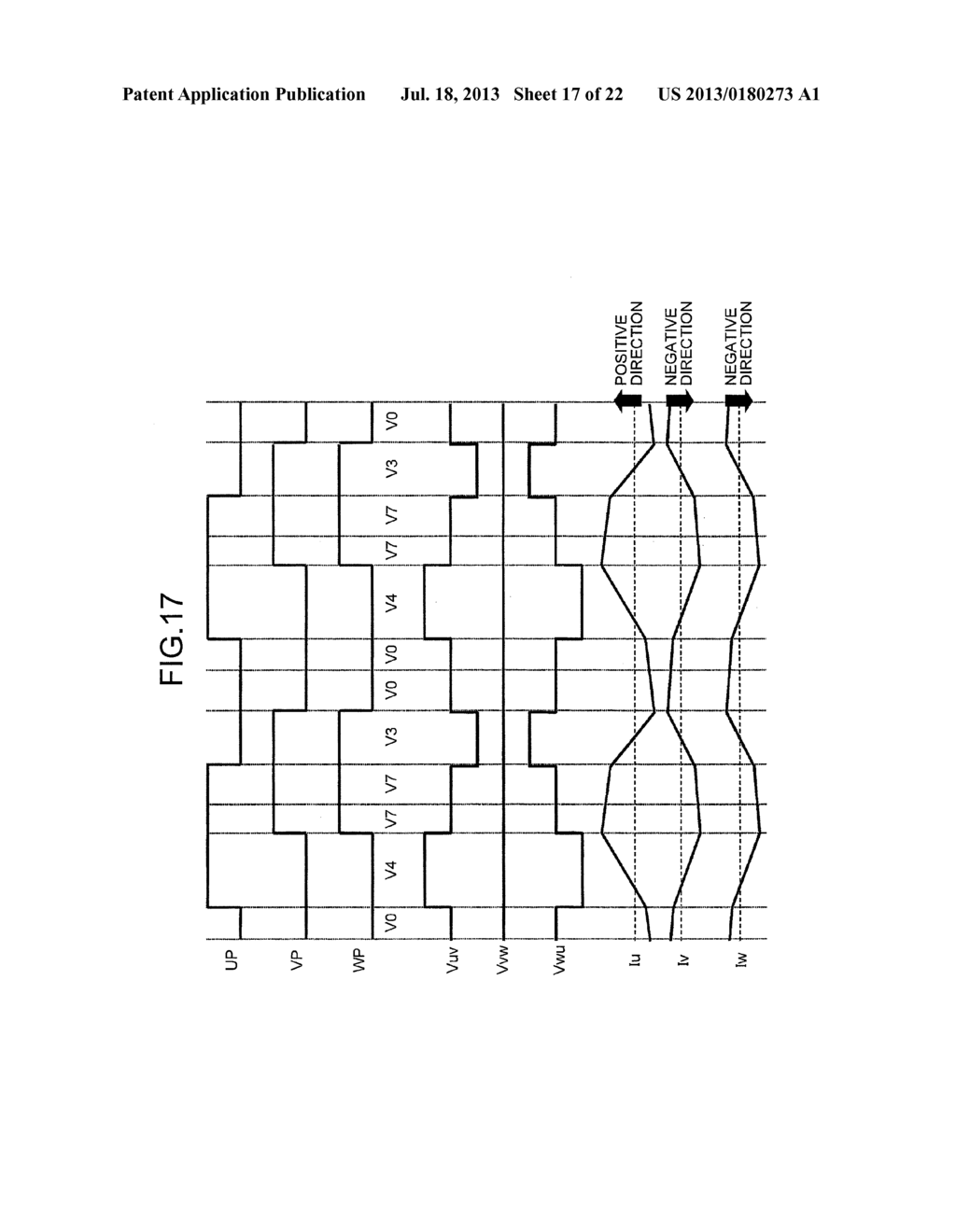 HEAT PUMP DEVICE, HEAT PUMP SYSTEM, AND METHOD FOR CONTROLLING THREE-PHASE     INVERTER - diagram, schematic, and image 18