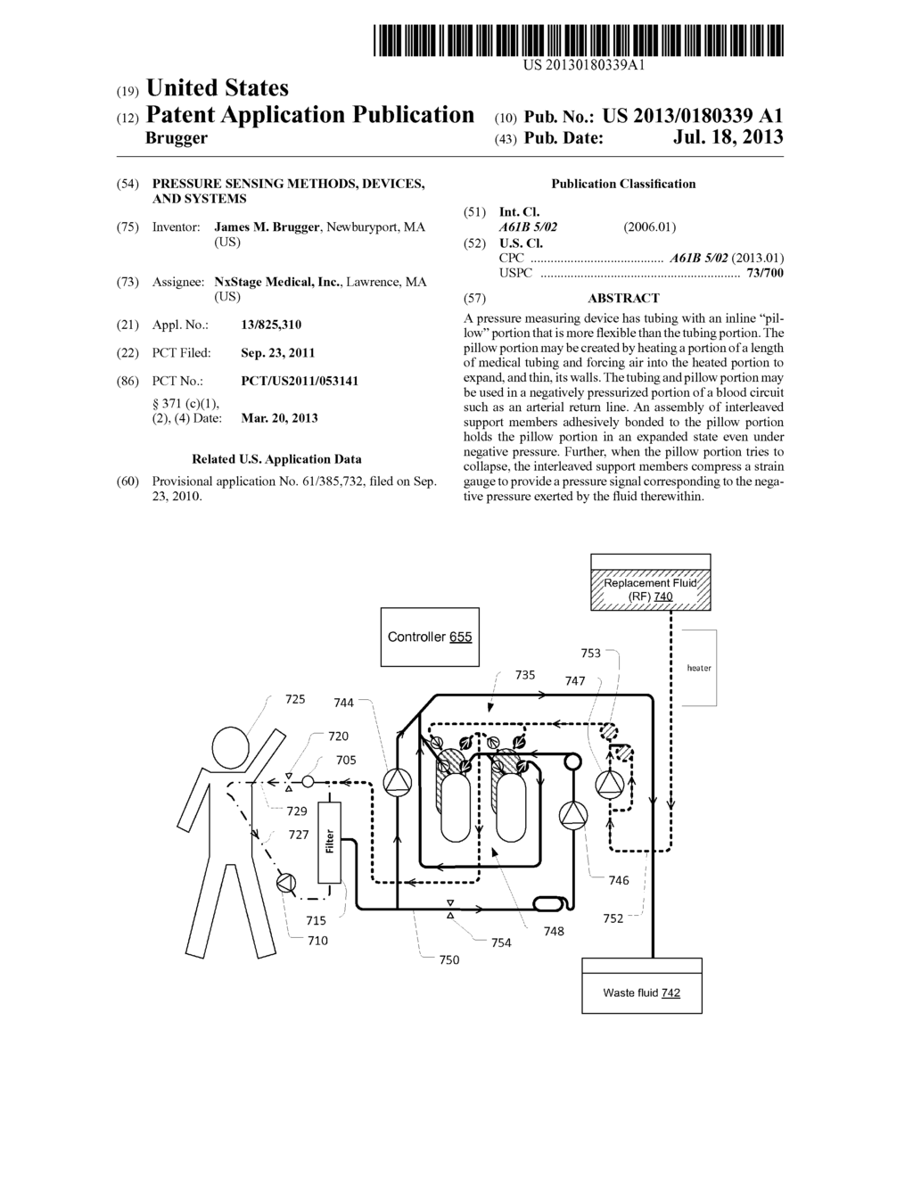 PRESSURE SENSING METHODS, DEVICES, AND SYSTEMS - diagram, schematic, and image 01