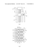 CONTROL SYSTEM FOR AT LEAST ONE FLEXIBLE TUBULAR ELEMENT CONNECTED TO A     CUP-SHAPED MEMBER diagram and image