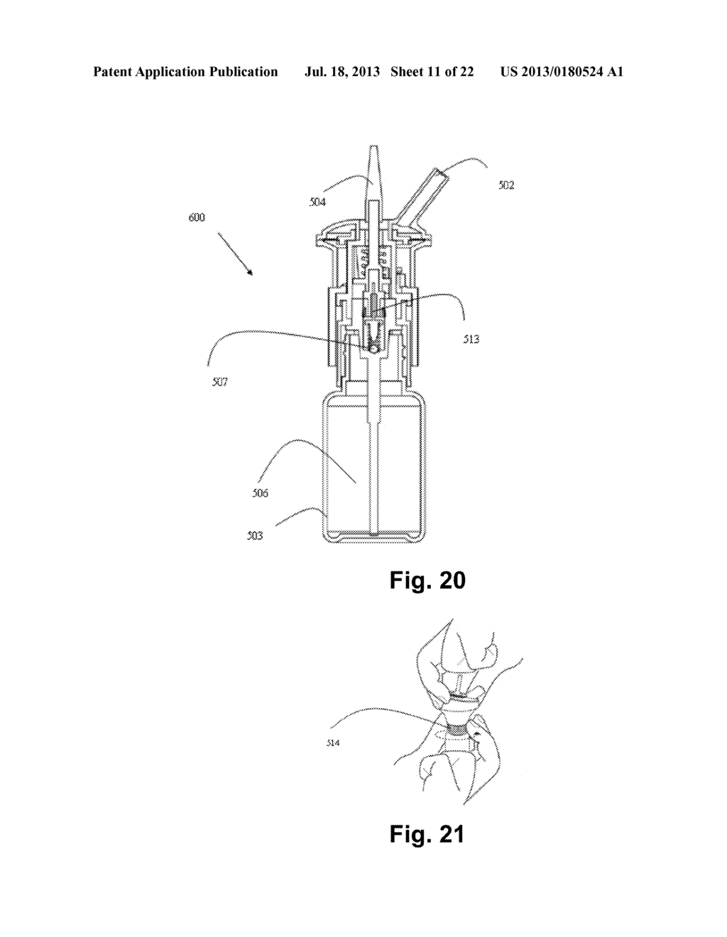 NASAL DELIVARY DEVICE - diagram, schematic, and image 12