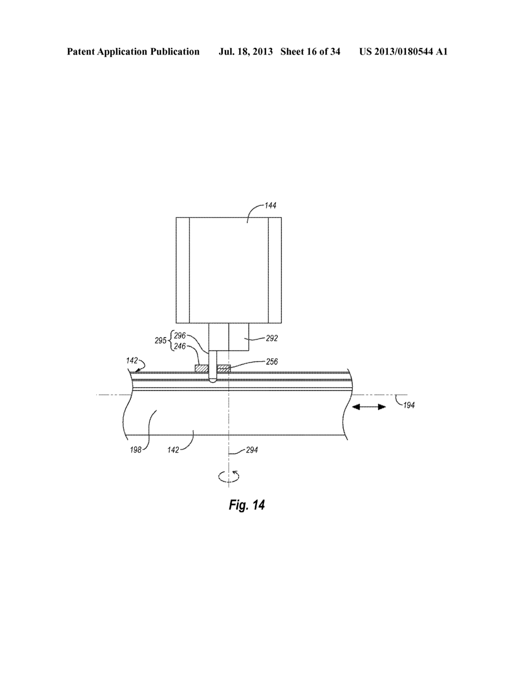 WIPER WITH SCRUBBER ASSEMBLY THAT IS RAISED AND LOWERED - diagram, schematic, and image 17