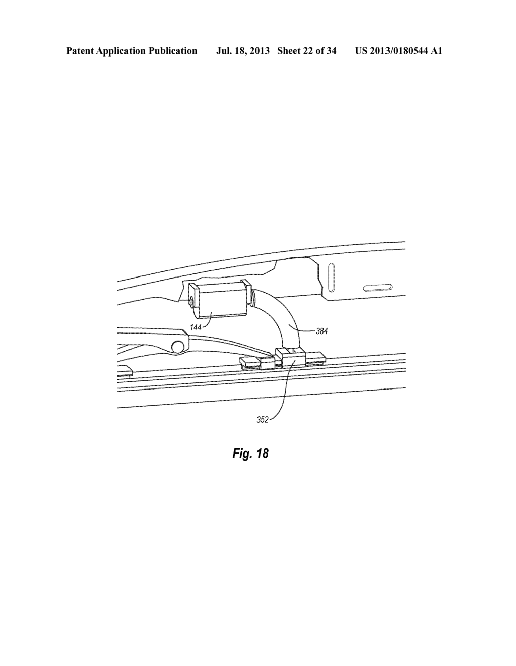 WIPER WITH SCRUBBER ASSEMBLY THAT IS RAISED AND LOWERED - diagram, schematic, and image 23