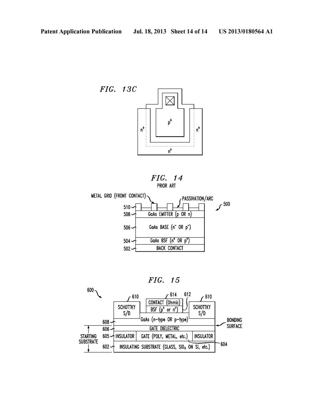 FIELD-EFFECT PHOTOVOLTAIC ELEMENTS - diagram, schematic, and image 15