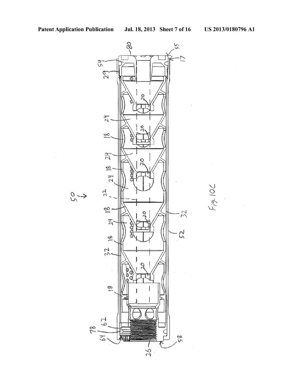 FIREARM SOUND SUPPRESSOR WITH INNER SLEEVE - diagram, schematic, and image 08