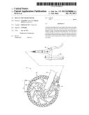 BICYCLE DISC BRAKE ROTOR diagram and image