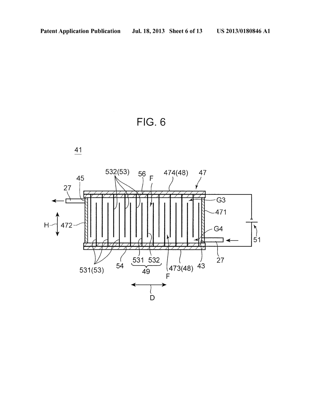 ELECTROLYSIS DEVICE AND HEAT-PUMP-TYPE WATER HEATER PROVIDED WITH SAME - diagram, schematic, and image 07