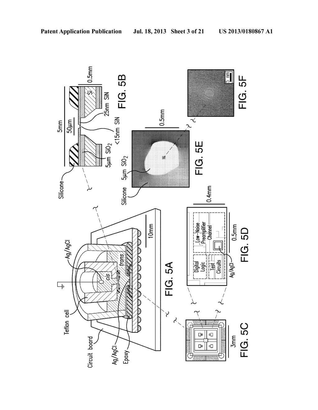 SYSTEMS AND METHODS FOR SINGLE-MOLECULE DETECTION USING NANOPORES - diagram, schematic, and image 04