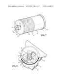 FLUID FILTER ASSEMBLY WITH A FILTER CARTRIDGE AND HOUSING INTERFACE diagram and image