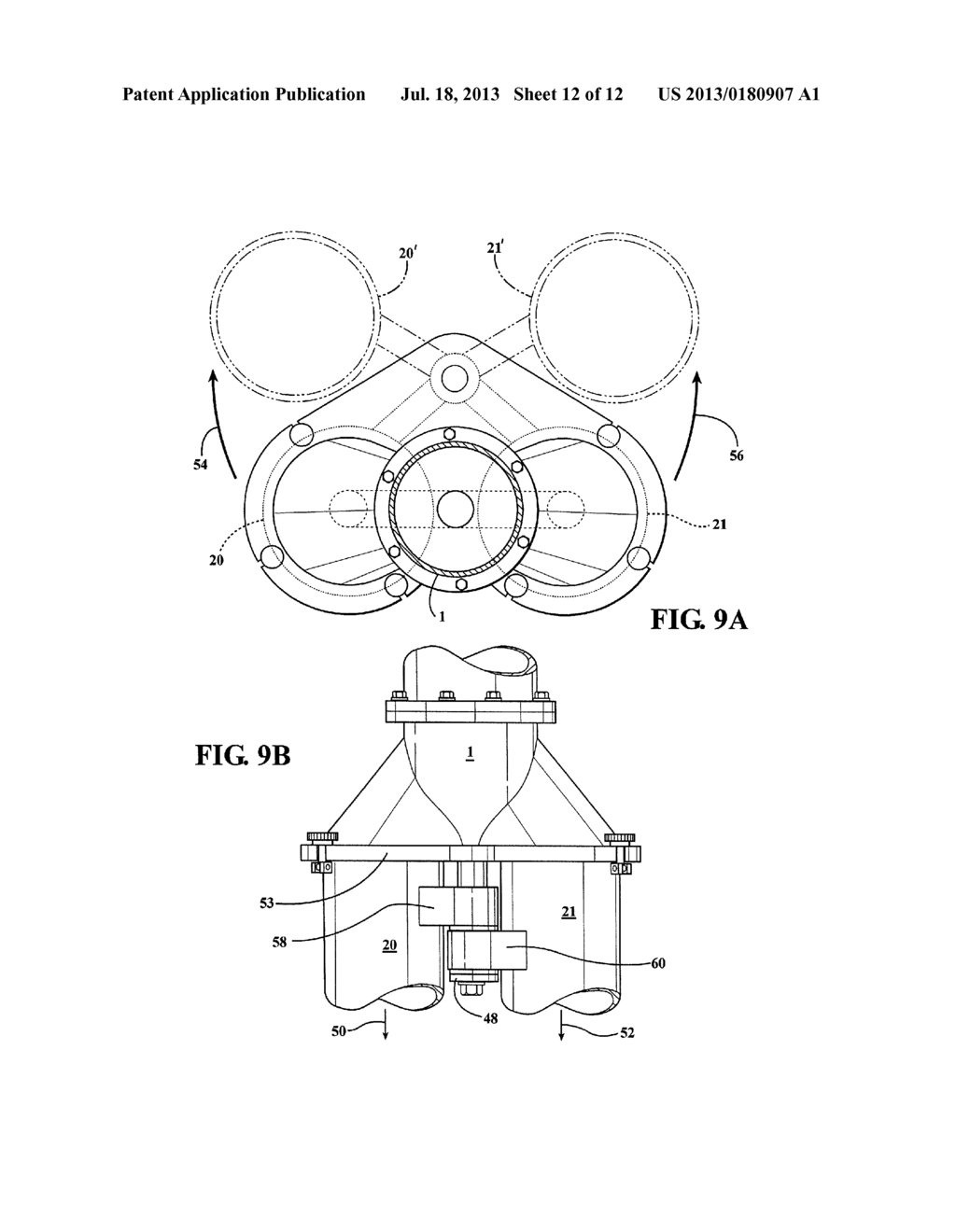 SLUDGE CONCENTRATOR ASSEMBLY INCORPORATING UPPER CENTRIFUGAL SEPARATOR AND     LOWER BARRIER FILTER AND EXHIBITING HIGH FLOW VELOCITY CLEAN FLUID OUTLET     COMBINED WITH LOW FLOW VELOCITY SOLID ENTRAPMENT - diagram, schematic, and image 13