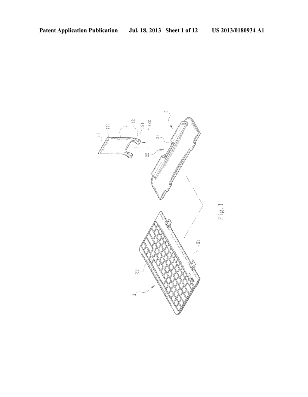 MULTIDIRECTIONAL SUPPORT STRUCTURE FOR TABLET DISPLAY APPARATUS - diagram, schematic, and image 02