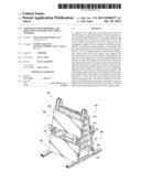 APPARATUS FOR SUPPORTING AND DISPLAYING CONSTRUCTION SHEET MATERIAL diagram and image