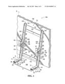 APPARATUS FOR SUPPORTING AND DISPLAYING CONSTRUCTION SHEET MATERIAL diagram and image