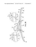 PULLOVER GARMENT HANGER ASSEMBLY HAVING HANDLE WITH FLEXIBLE TIP diagram and image