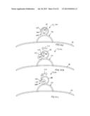 PULLOVER GARMENT HANGER ASSEMBLY HAVING HANDLE WITH FLEXIBLE TIP diagram and image