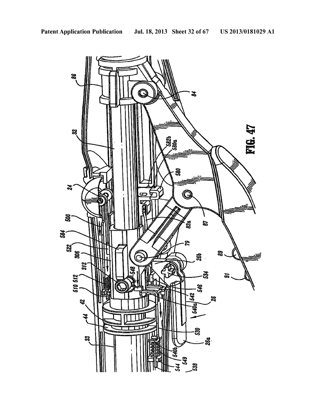 SURGICAL STAPLING DEVICE - diagram, schematic, and image 33