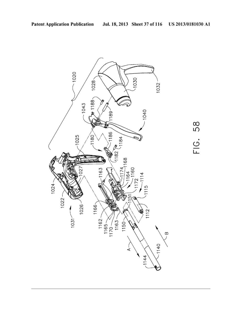 END EFFECTOR FOR USE WITH A SURGICAL FASTENING INSTRUMENT - diagram, schematic, and image 38