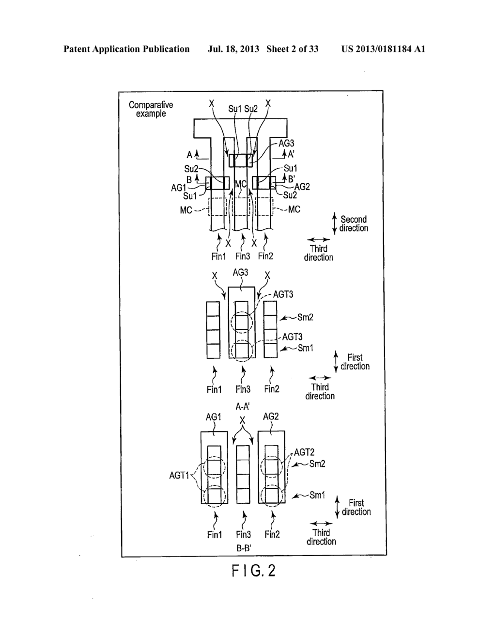 NONVOLATILE SEMICONDUCTOR MEMORY DEVICE AND METHOD OF MANUFACTURING THE     SAME - diagram, schematic, and image 03