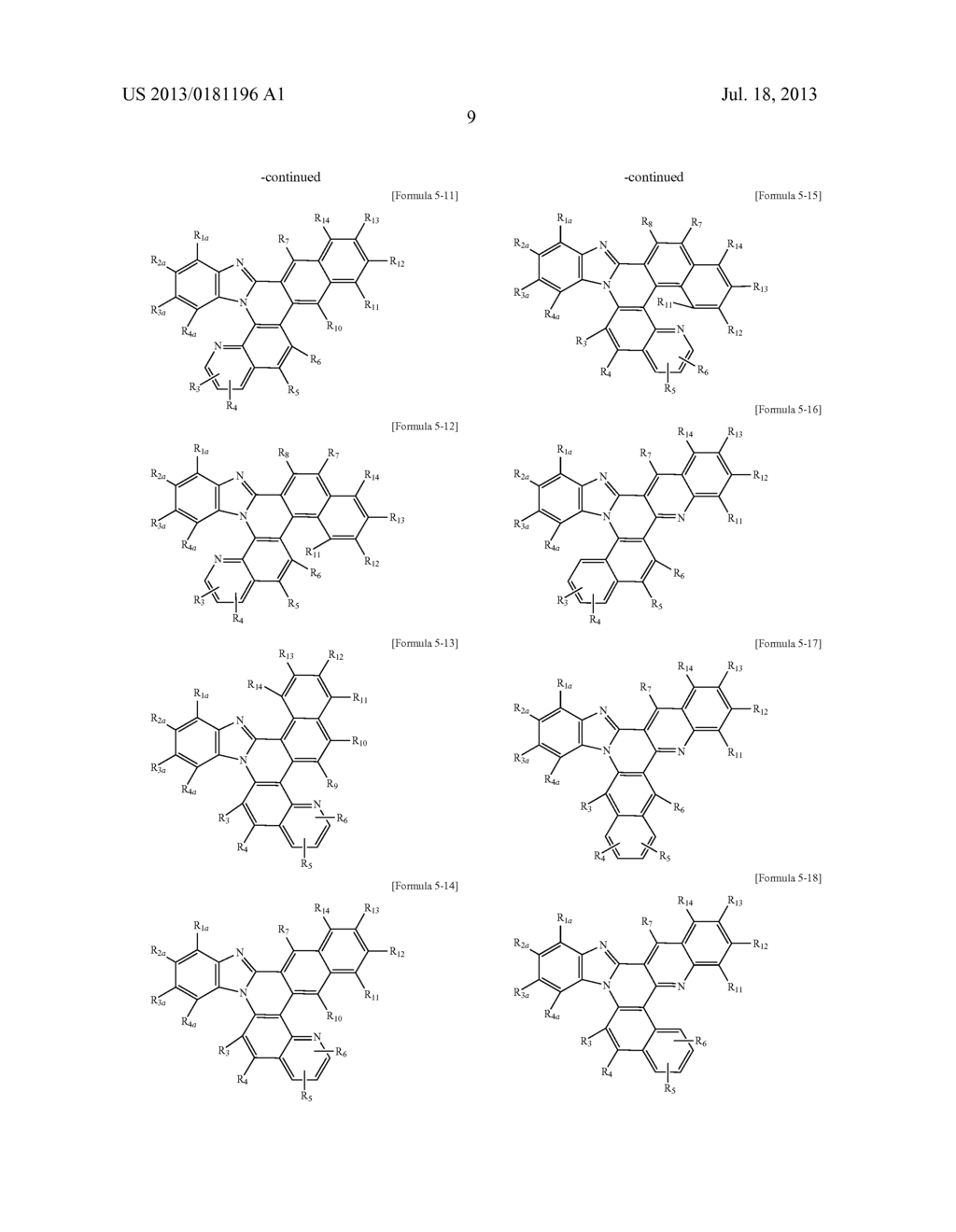 COMPOUNDS AND ORGANIC ELECTRONIC DEVICE USING THE SAME - diagram, schematic, and image 15