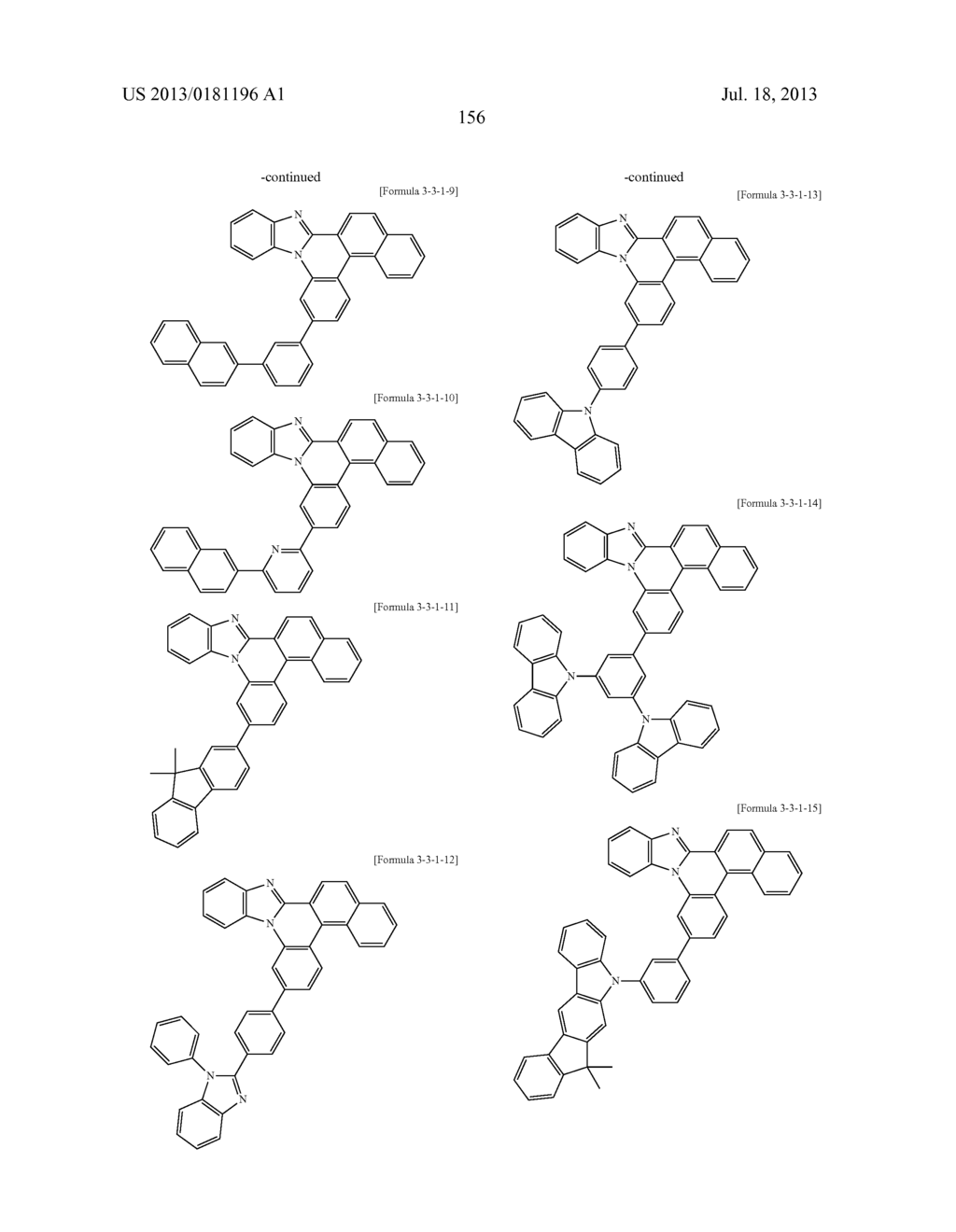 COMPOUNDS AND ORGANIC ELECTRONIC DEVICE USING THE SAME - diagram, schematic, and image 162