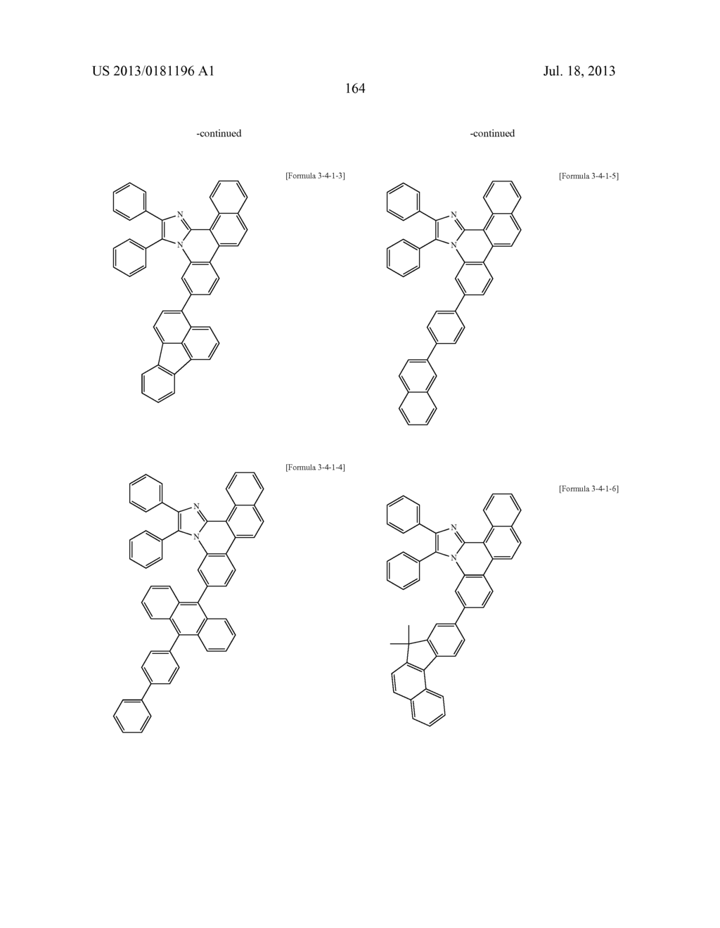 COMPOUNDS AND ORGANIC ELECTRONIC DEVICE USING THE SAME - diagram, schematic, and image 170