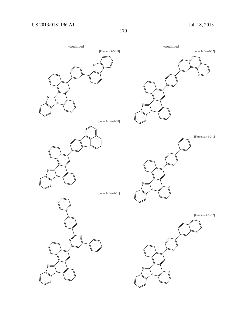 COMPOUNDS AND ORGANIC ELECTRONIC DEVICE USING THE SAME - diagram, schematic, and image 176