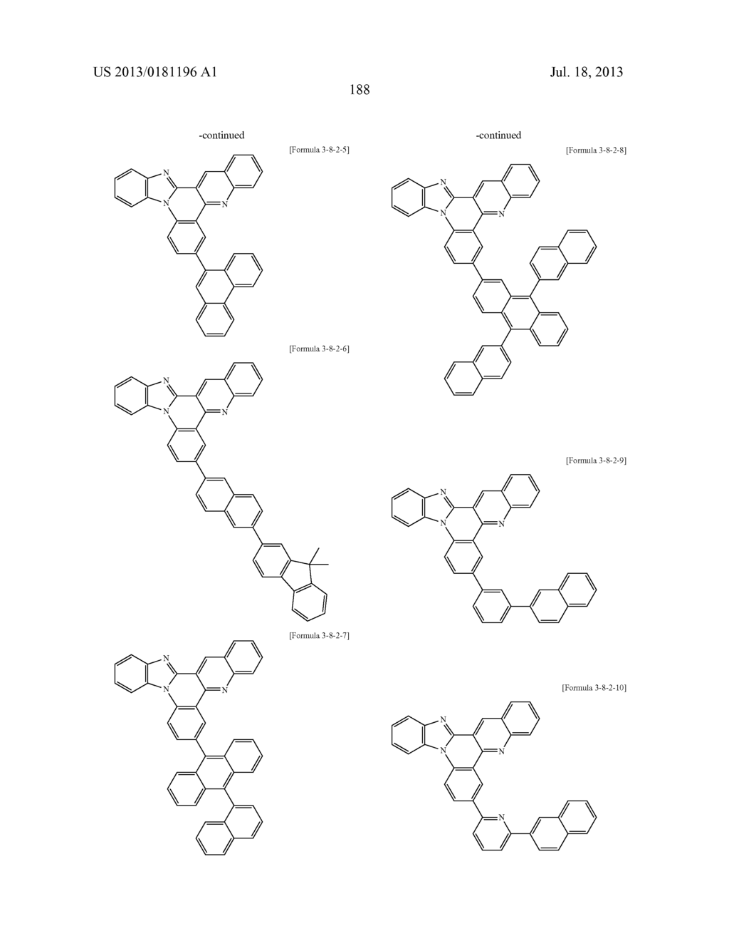 COMPOUNDS AND ORGANIC ELECTRONIC DEVICE USING THE SAME - diagram, schematic, and image 194