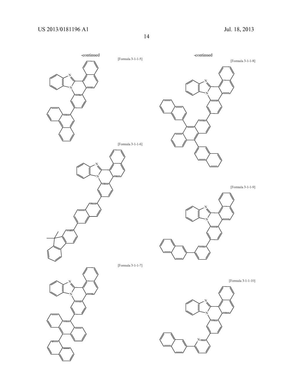 COMPOUNDS AND ORGANIC ELECTRONIC DEVICE USING THE SAME - diagram, schematic, and image 20