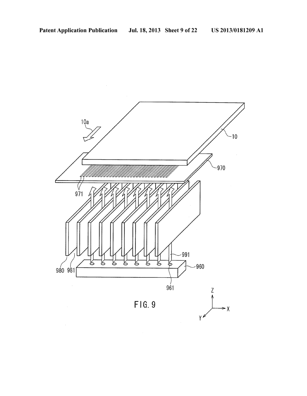 VAPOR DEPOSITION METHOD, VAPOR DEPOSITION DEVICE AND ORGANIC EL DISPLAY     DEVICE - diagram, schematic, and image 10