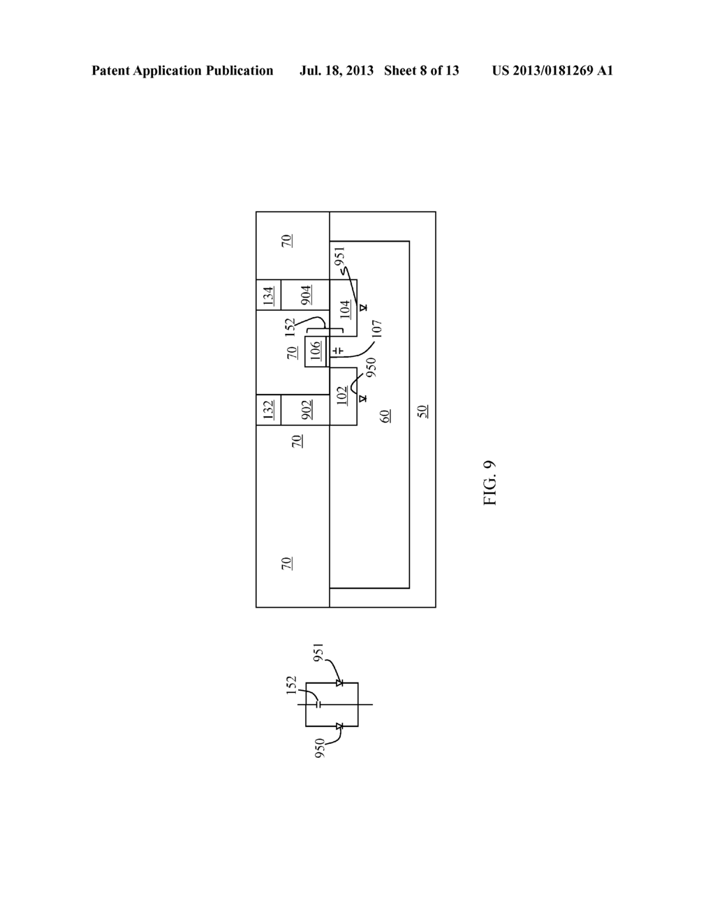 DECOUPLING CAPACITOR AND METHOD OF MAKING SAME - diagram, schematic, and image 09