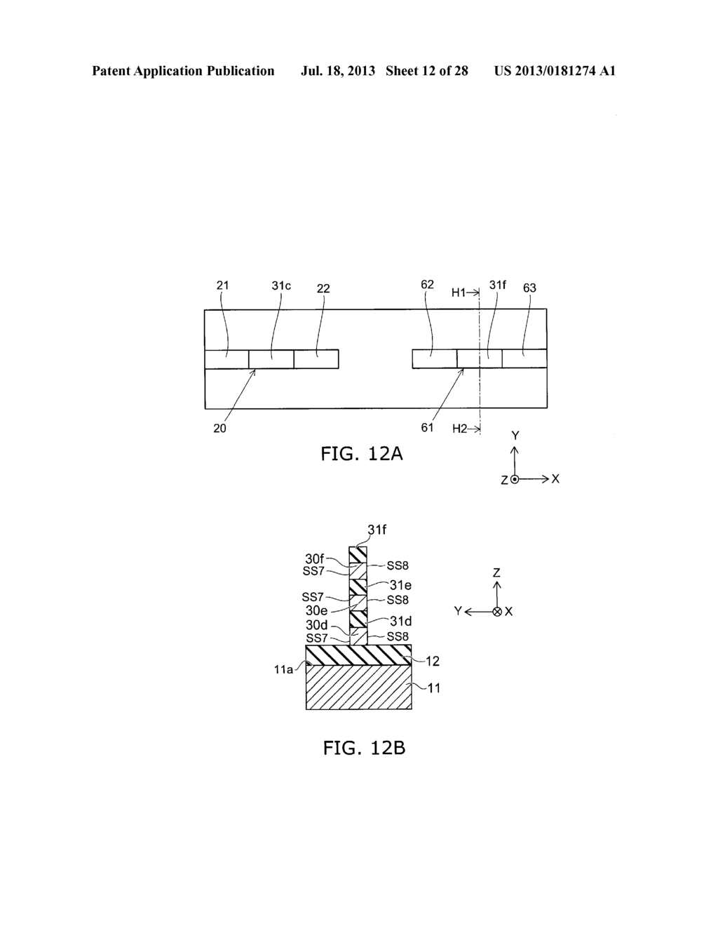 SEMICONDUCTOR DEVICE AND METHOD FOR MANUFACTURING THE SAME - diagram, schematic, and image 13