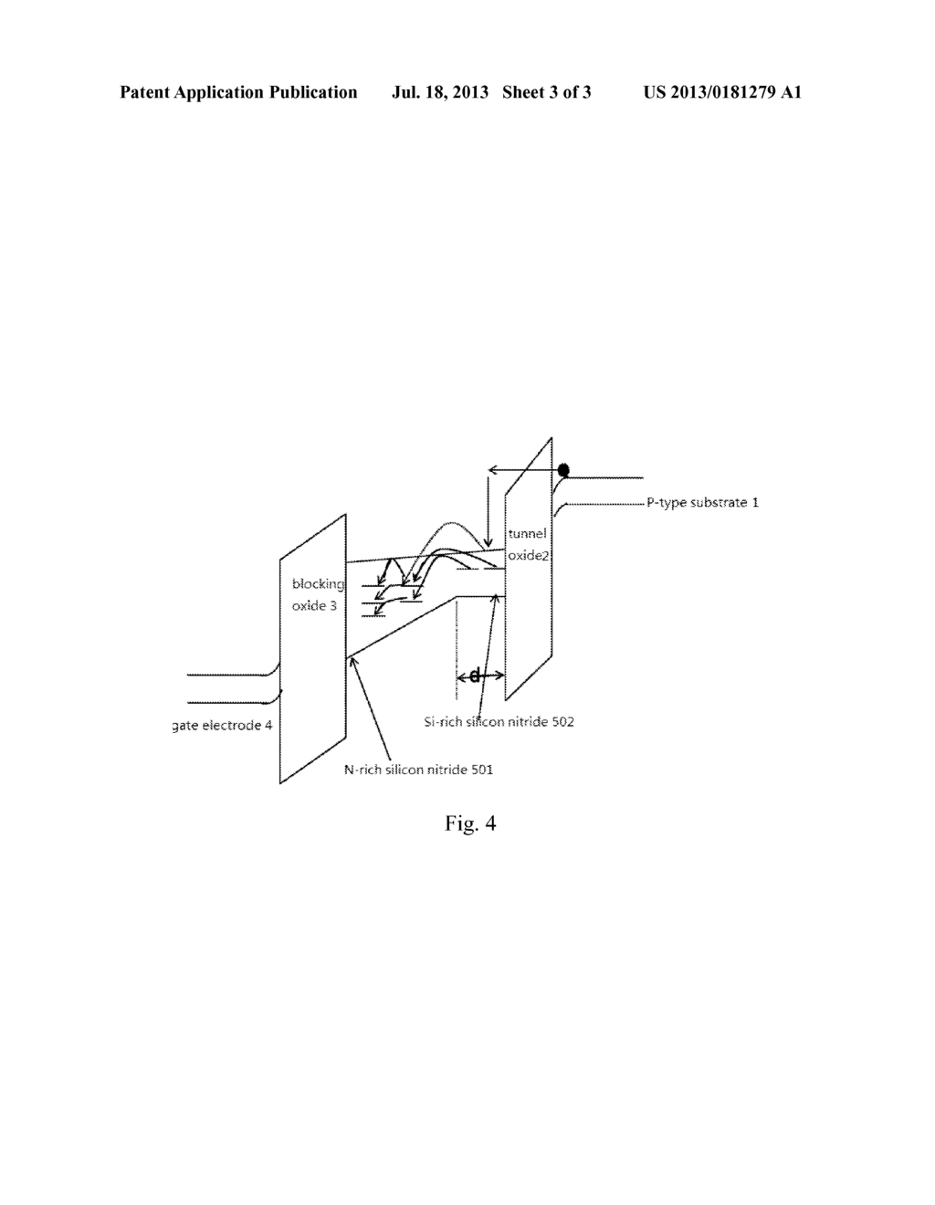 SONOS STRUCTURE AND MANUFACTURING METHOD THEREOF - diagram, schematic, and image 04